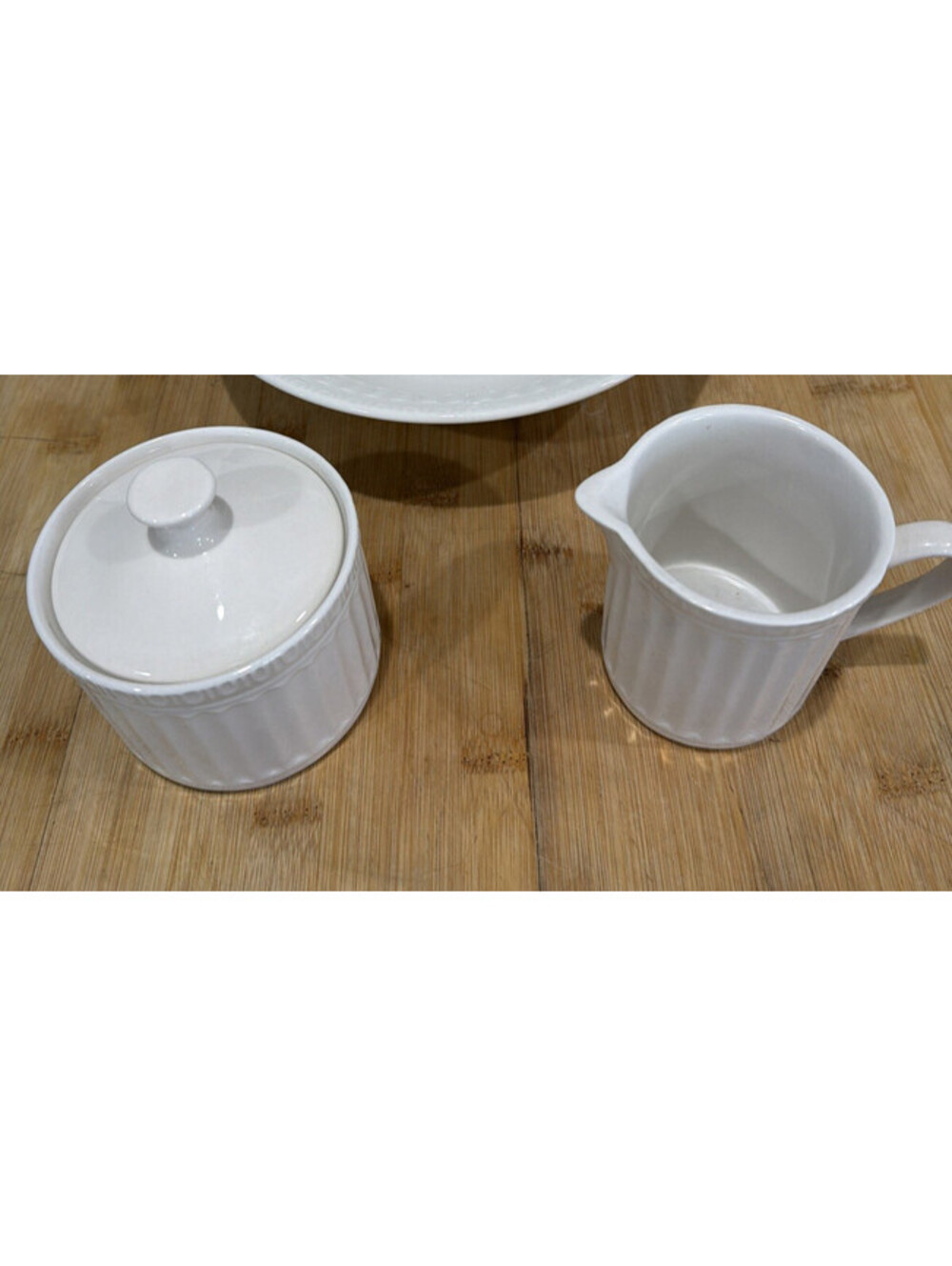 VTG 3 Sango Monarch 8841 Cream & Sugar coffee tea Set Vintage *